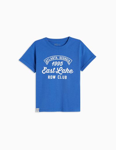 T-shirt, Menino, Azul