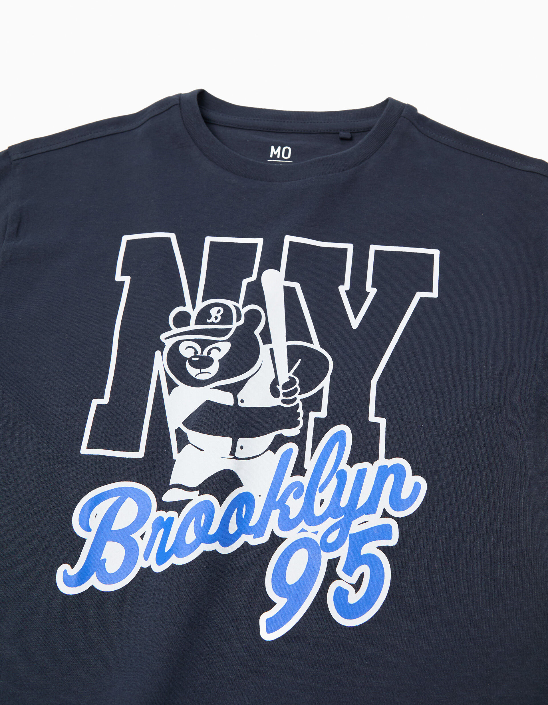 Comprar Online T-shirt de Manga Comprida, Menino, Azul Escuro