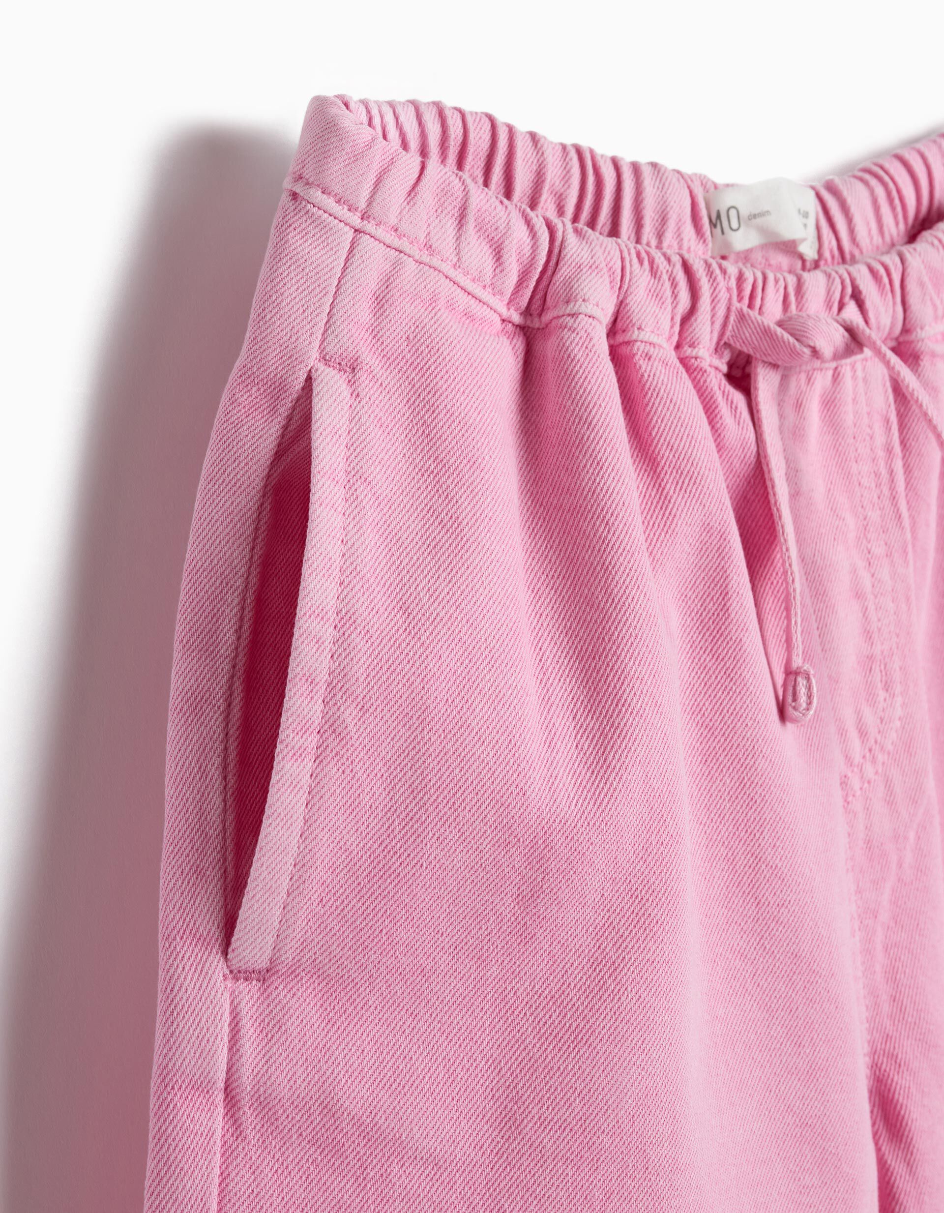 Comprar Online Cal&ccedil;as de Ganga 'Wide Leg', Menina, Rosa