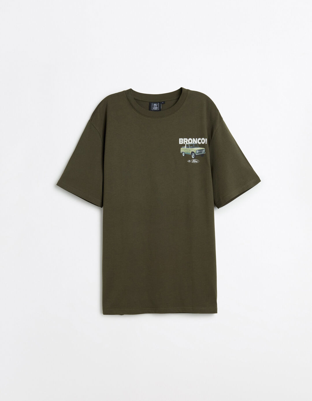T-shirt, Homem, Verde Escuro