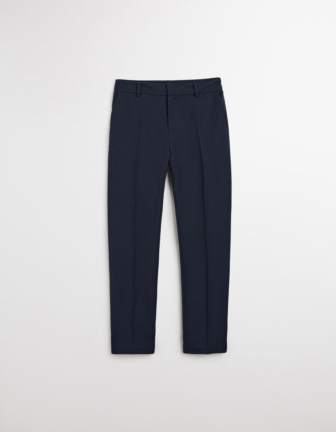 Calças Tailored, Mulher, Azul Escuro