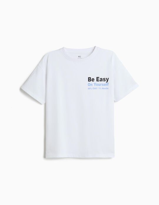 Comprar Online T-shirt Estampada, Menino, Cru