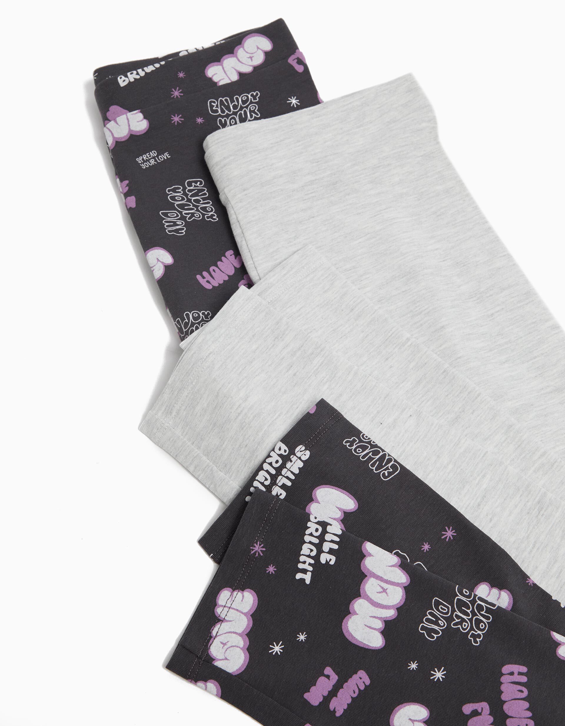 Comprar Online Pack 2 pares de Leggings, Menina, Multicor