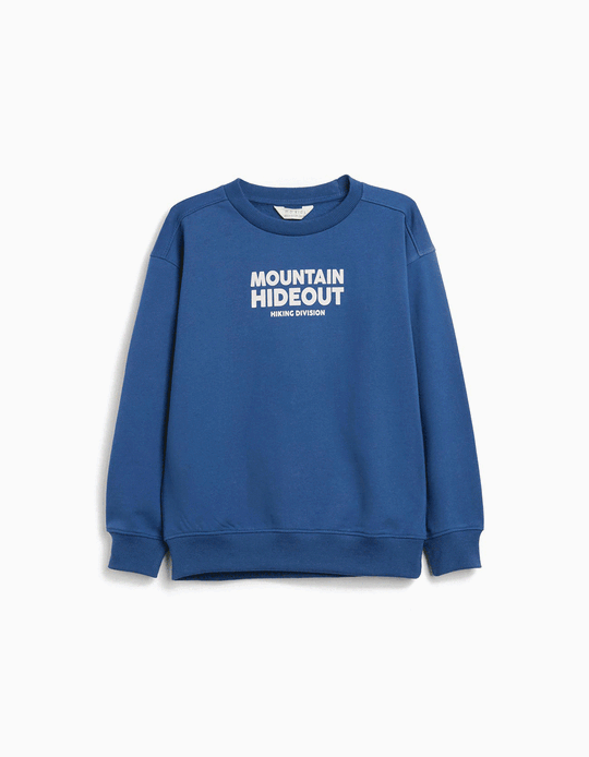 Comprar Online Sweatshirt de Felpa, Menino, Azul