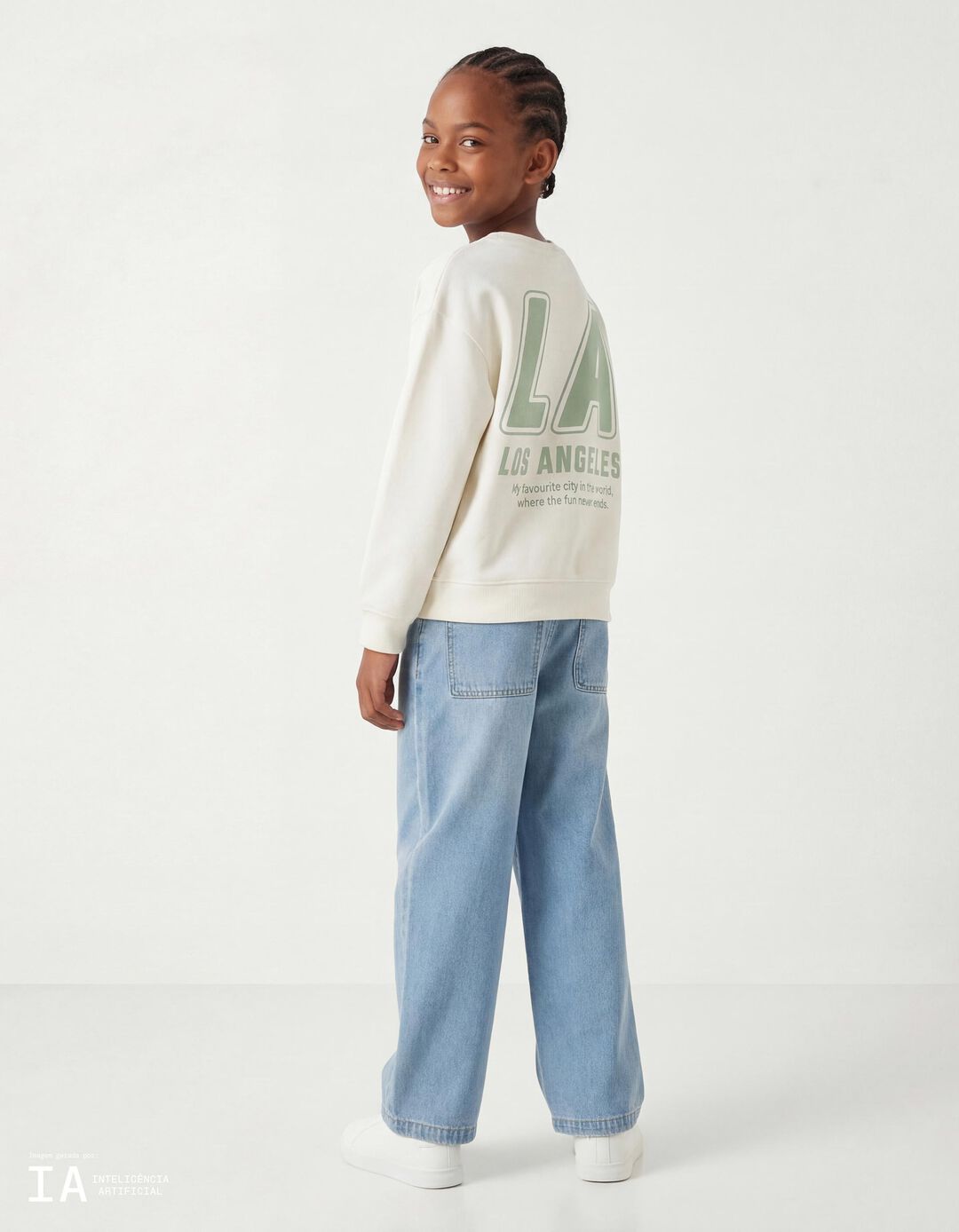 Sweatshirt, Menino, Branco