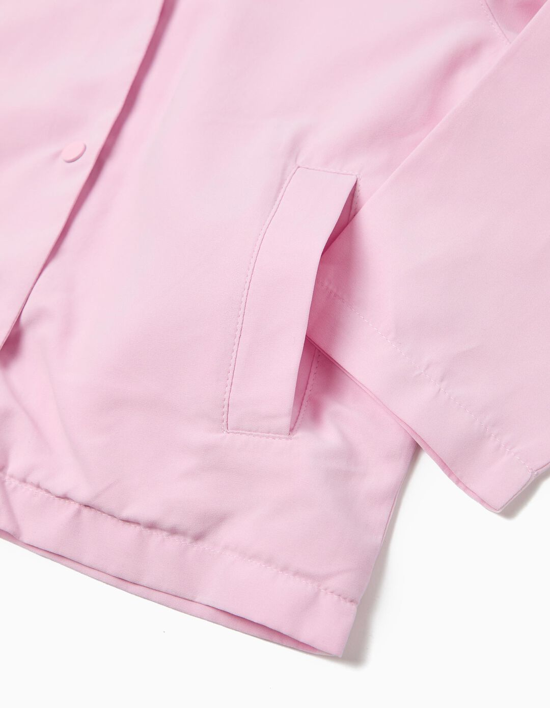 Parka, Menina, Rosa Claro