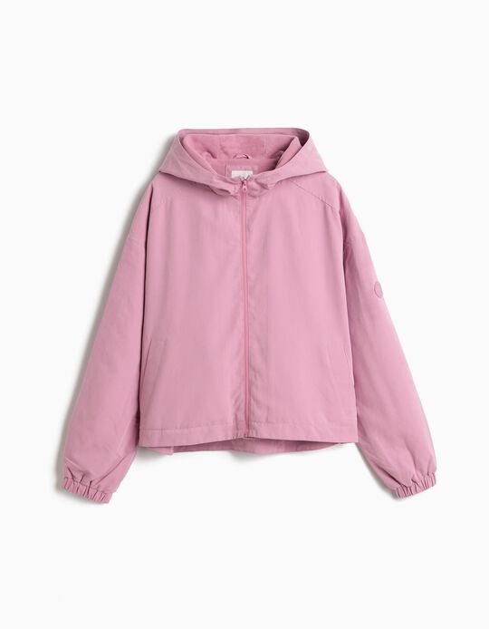 Comprar Online Parka Com Capuz, Menina, Rosa