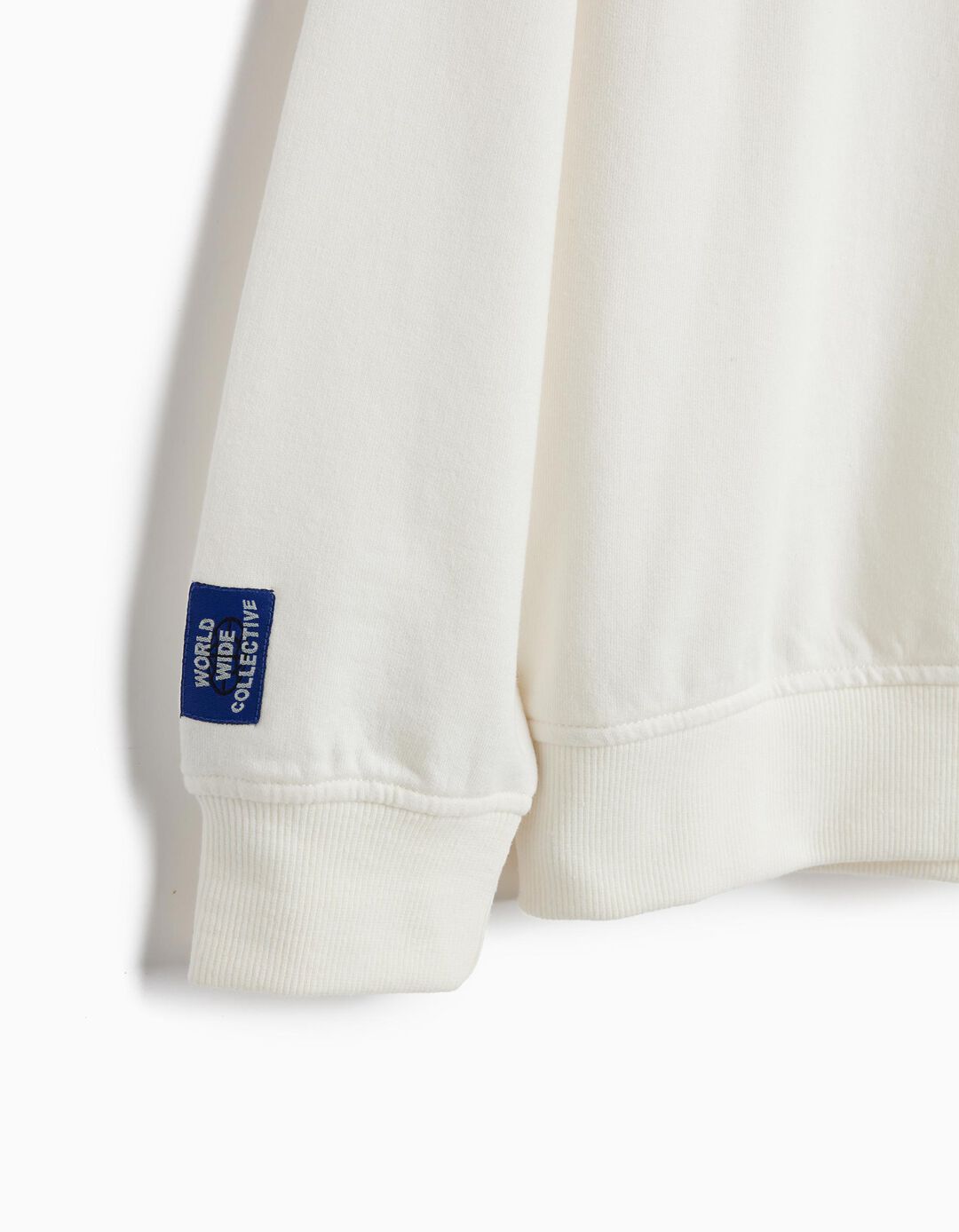 Sweatshirt Com Capuz, Menino, Branco