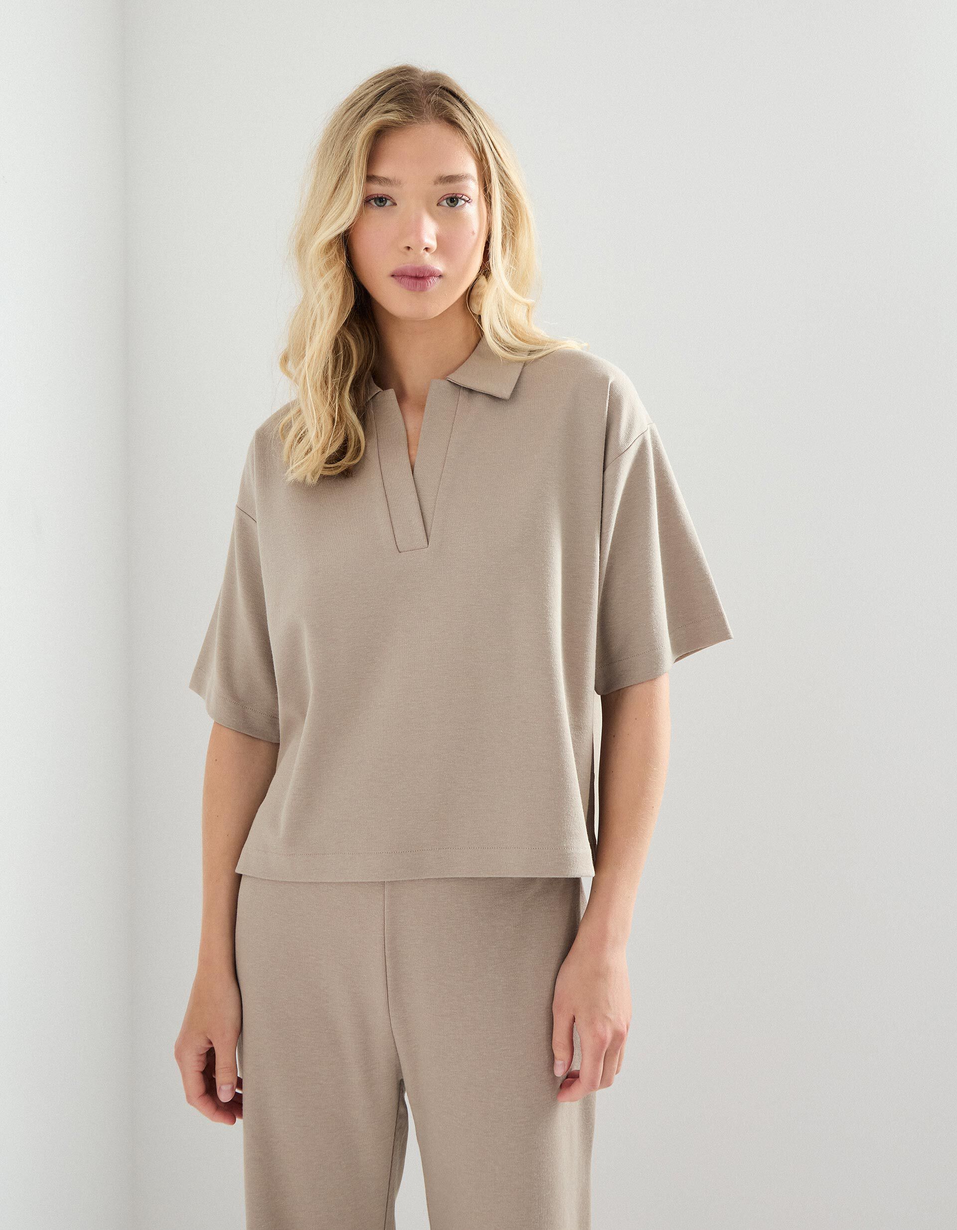 Comprar Online Polo, Mulher, Bege 