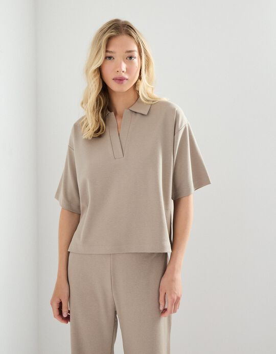 Comprar Online Polo, Mulher, Bege 