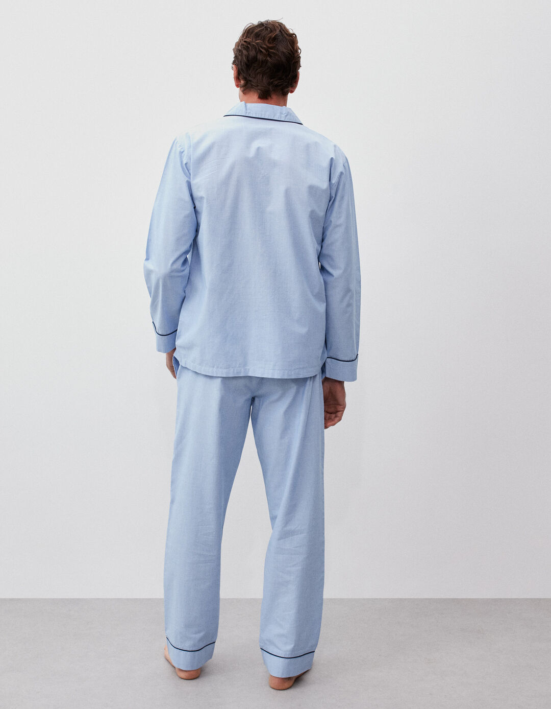 Pajamas, Man, Blue