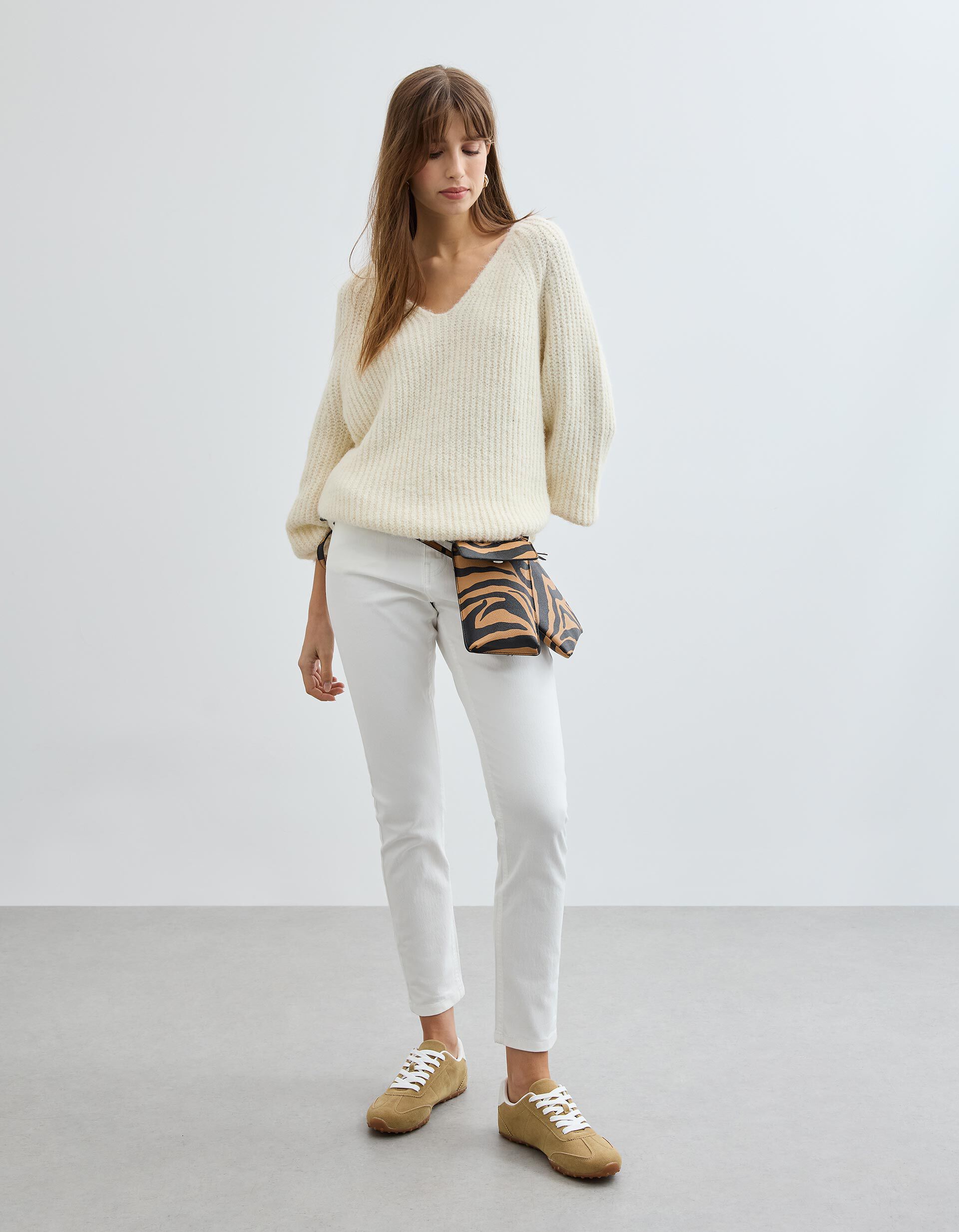 Comprar Online Cal&ccedil;as de Ganga 'Skinny', Mulher, Branco