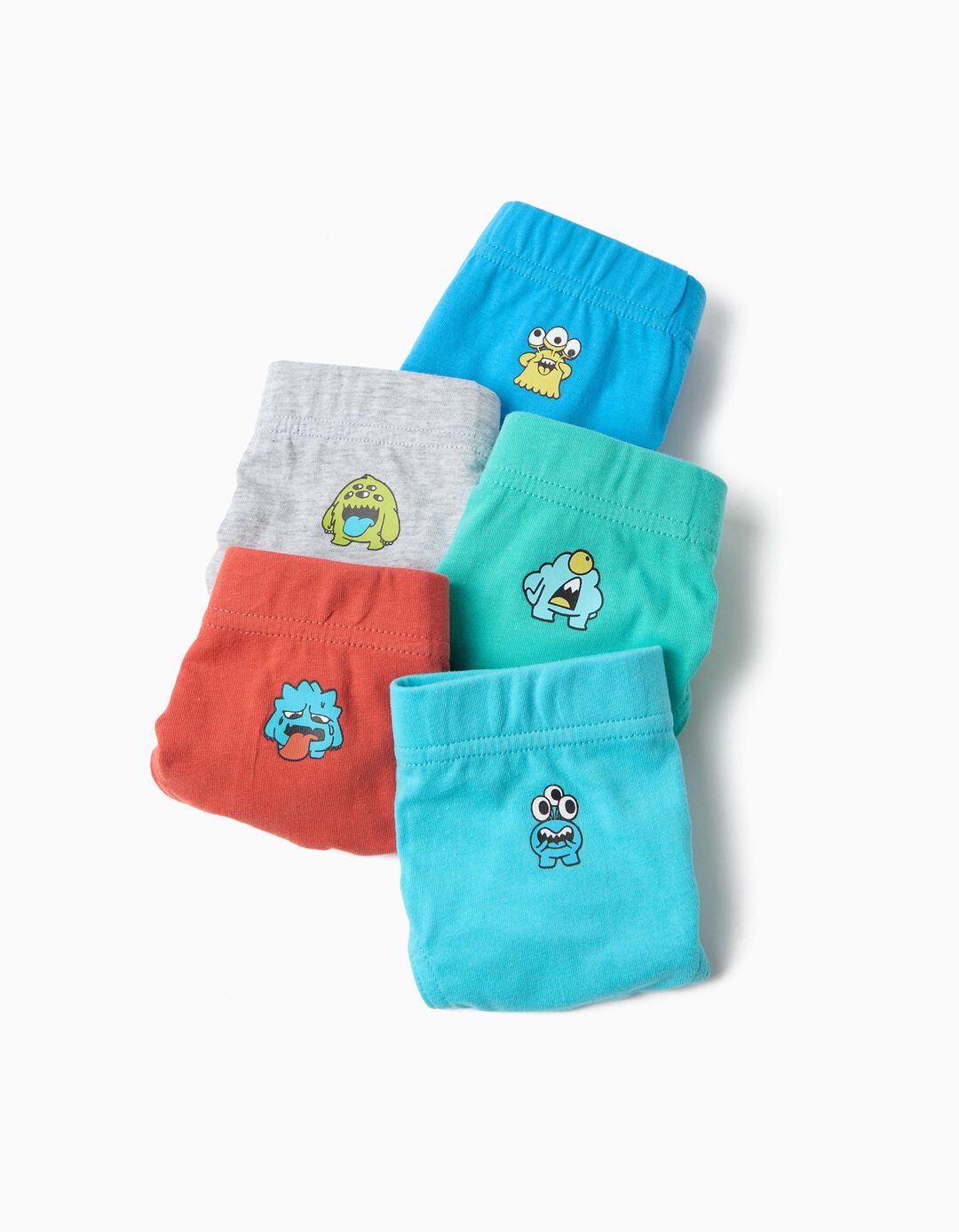 Pack 5 Cuecas, Menino, Multicolor