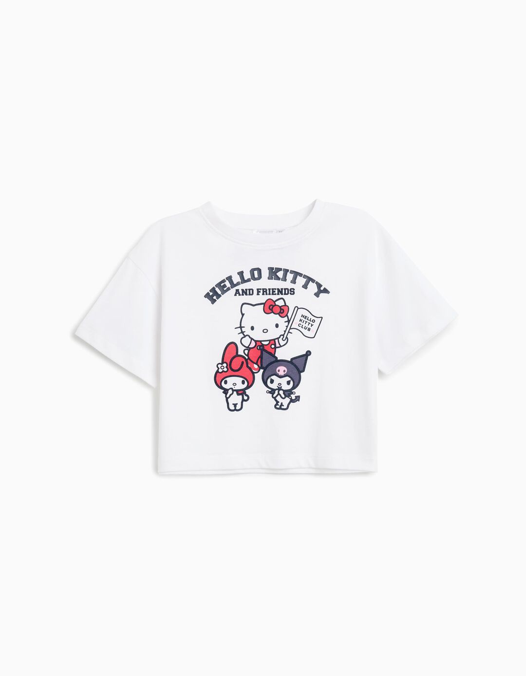 T-shirt 'Hello Kitty', Menina, Branco