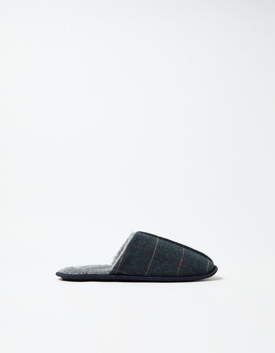 Comprar Online Chinelos de Quarto, Homem, Cinzento
