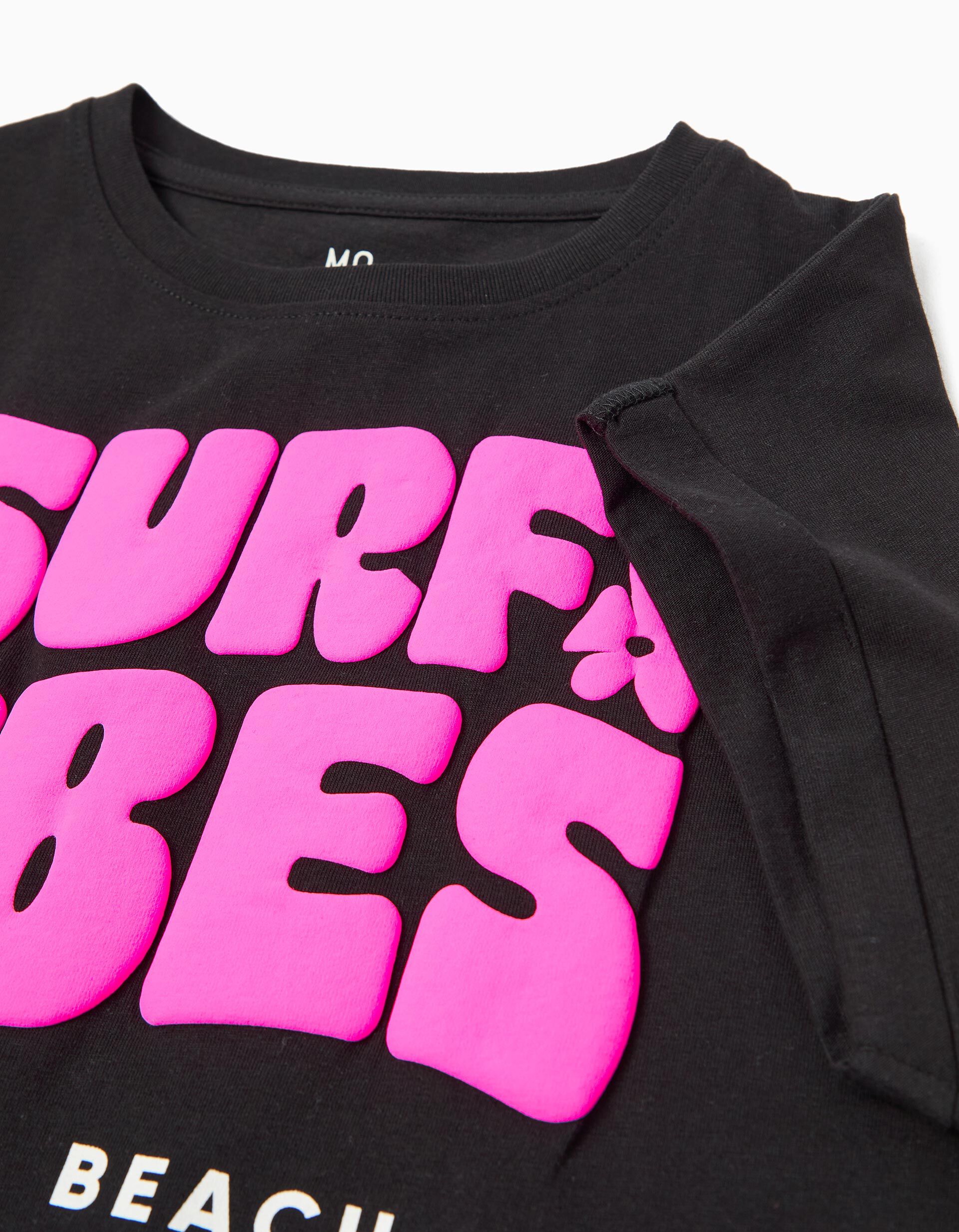 Comprar Online T-shirt Estampado, Menina, Preto