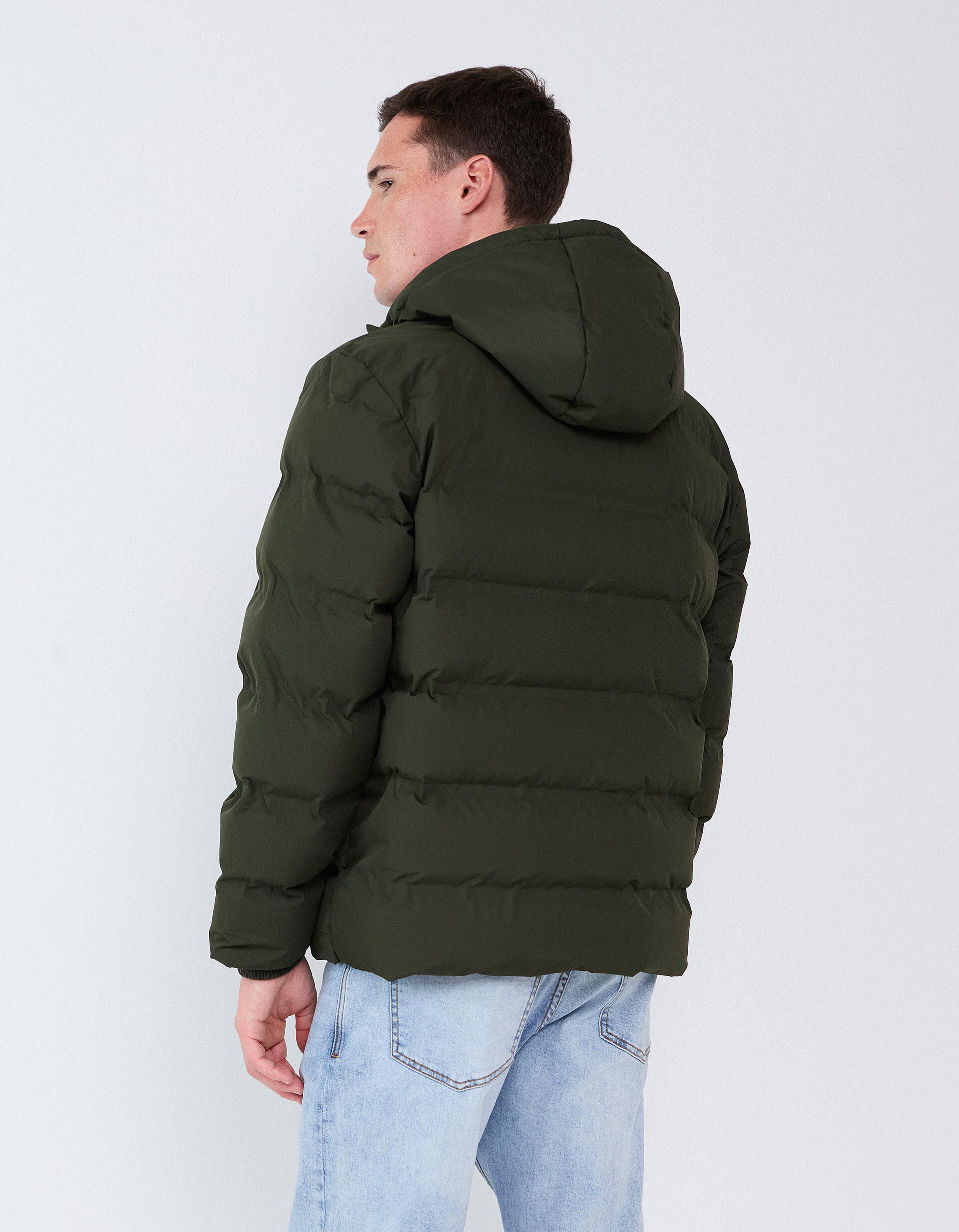 Comprar Online Casaco Puffer, Homem, Verde Escuro