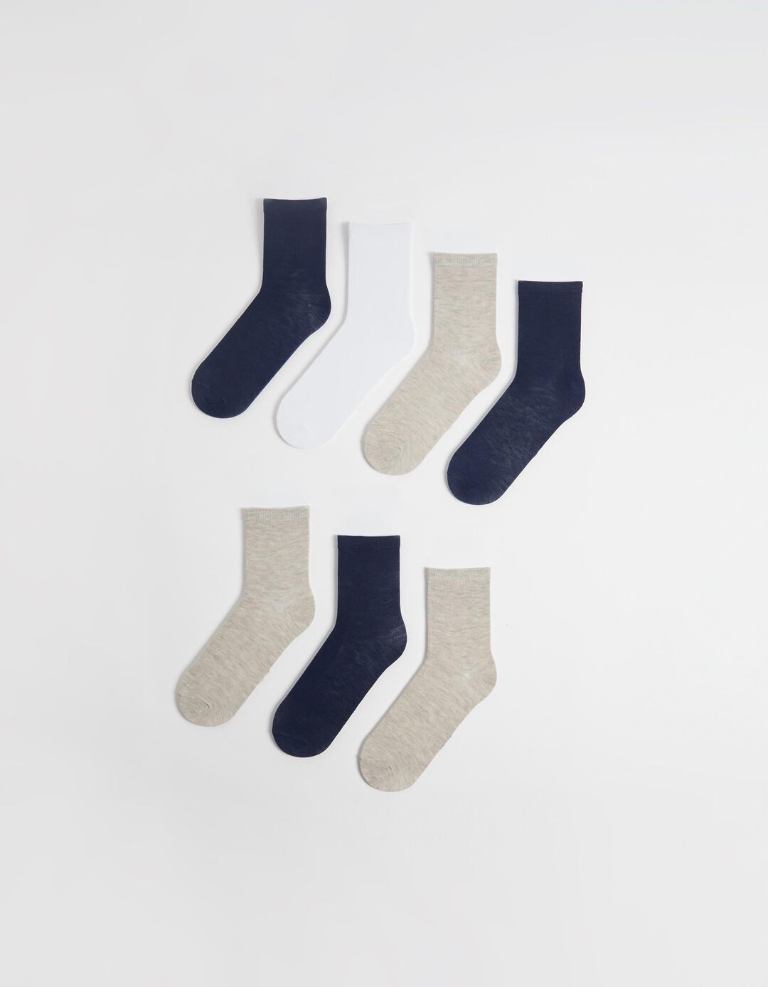 Pack 7 Pares de Meias, Mulher, Multicor