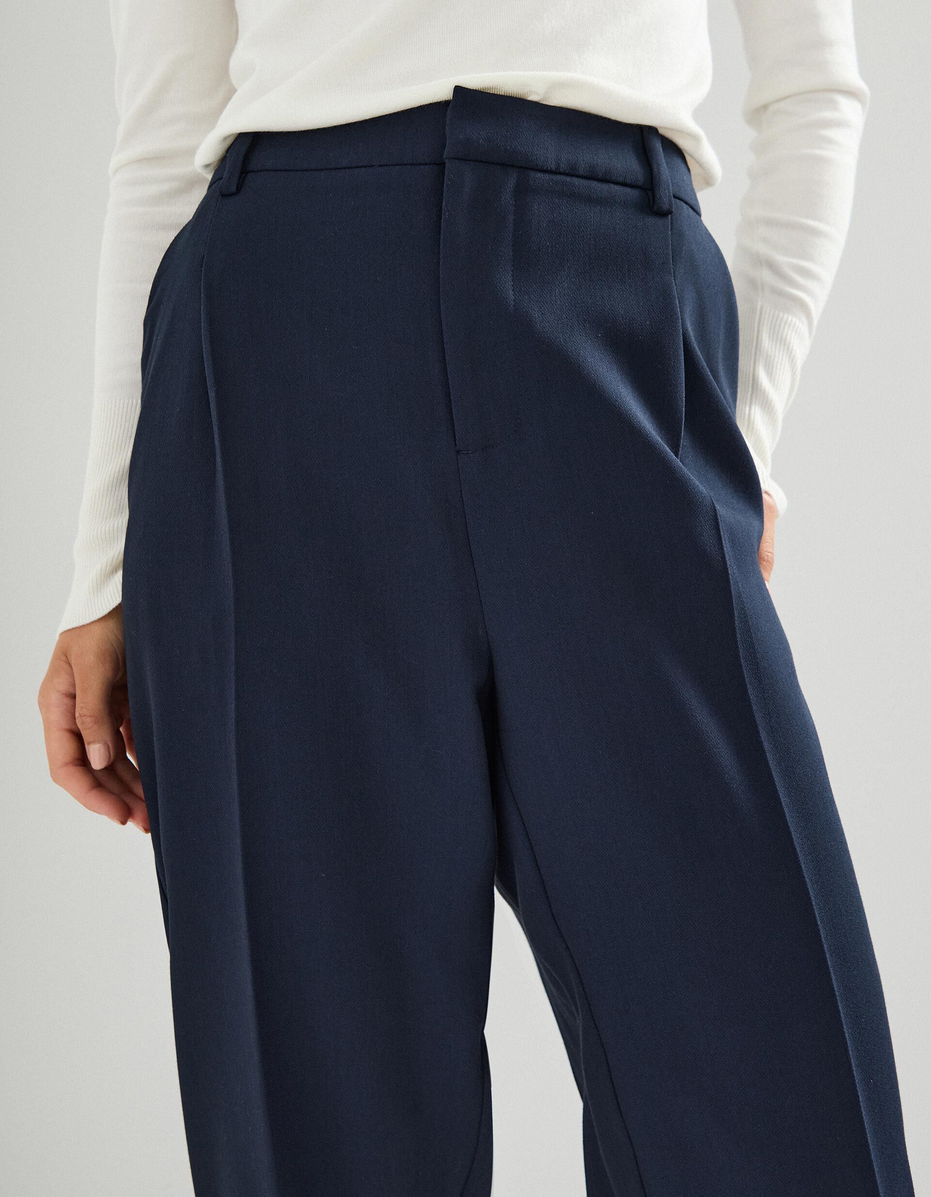 Comprar Online Cal&ccedil;as, Mulher, Azul Escuro