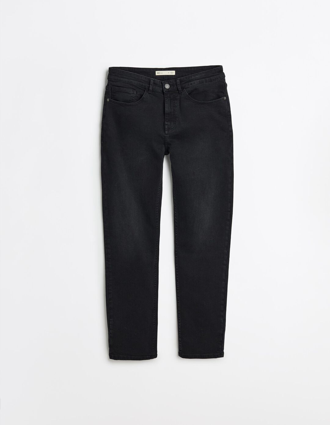 Cal&ccedil;as 'Tapered Fit', Homem, Preto