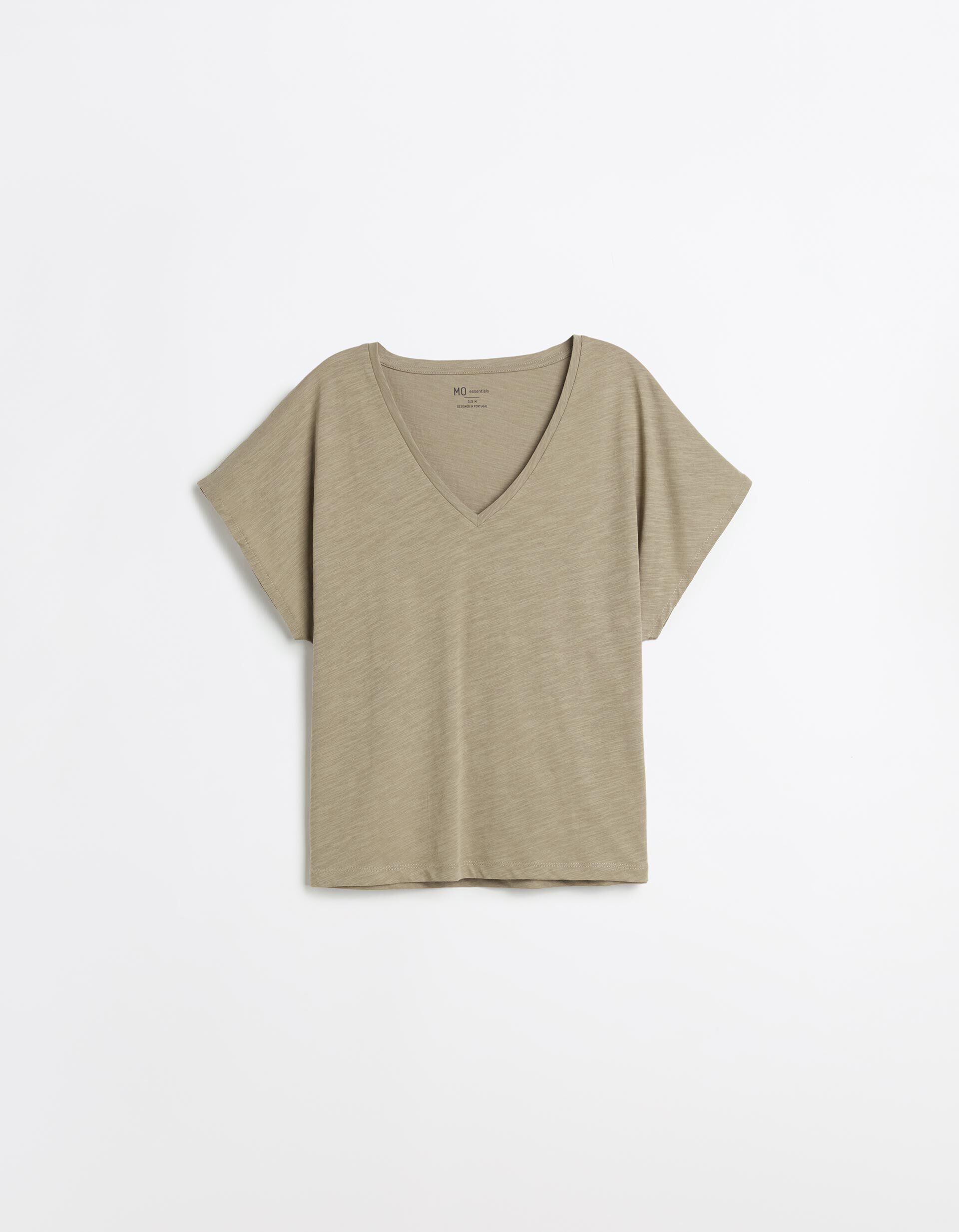 Comprar Online T-shirt, Mulher, Bege