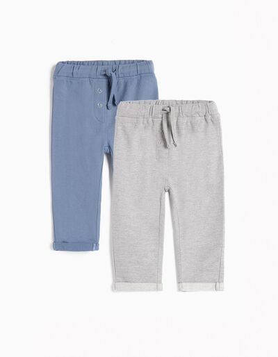 2 Joggers Pack, Baby Boys, Multicolour