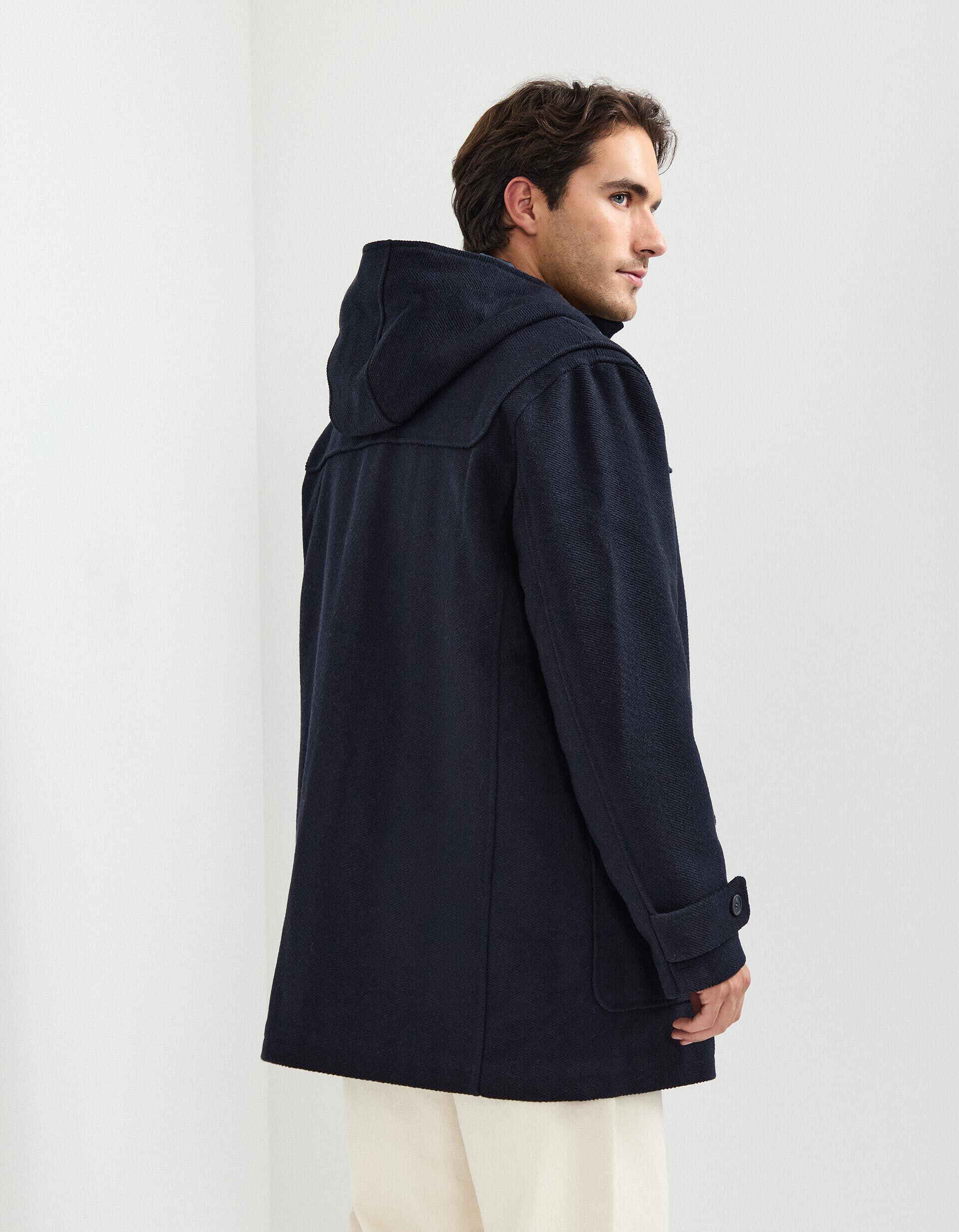 Comprar Online Sobretudo com Capuz, Homem, Azul Escuro