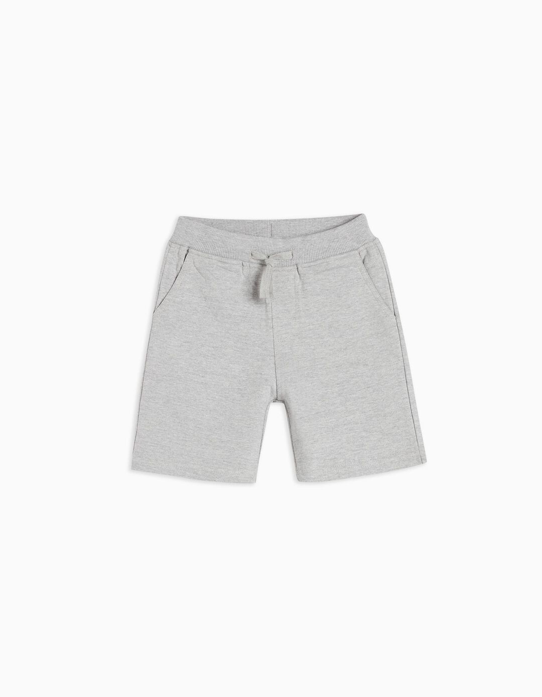 Fleece Shorts, Boys, Grey