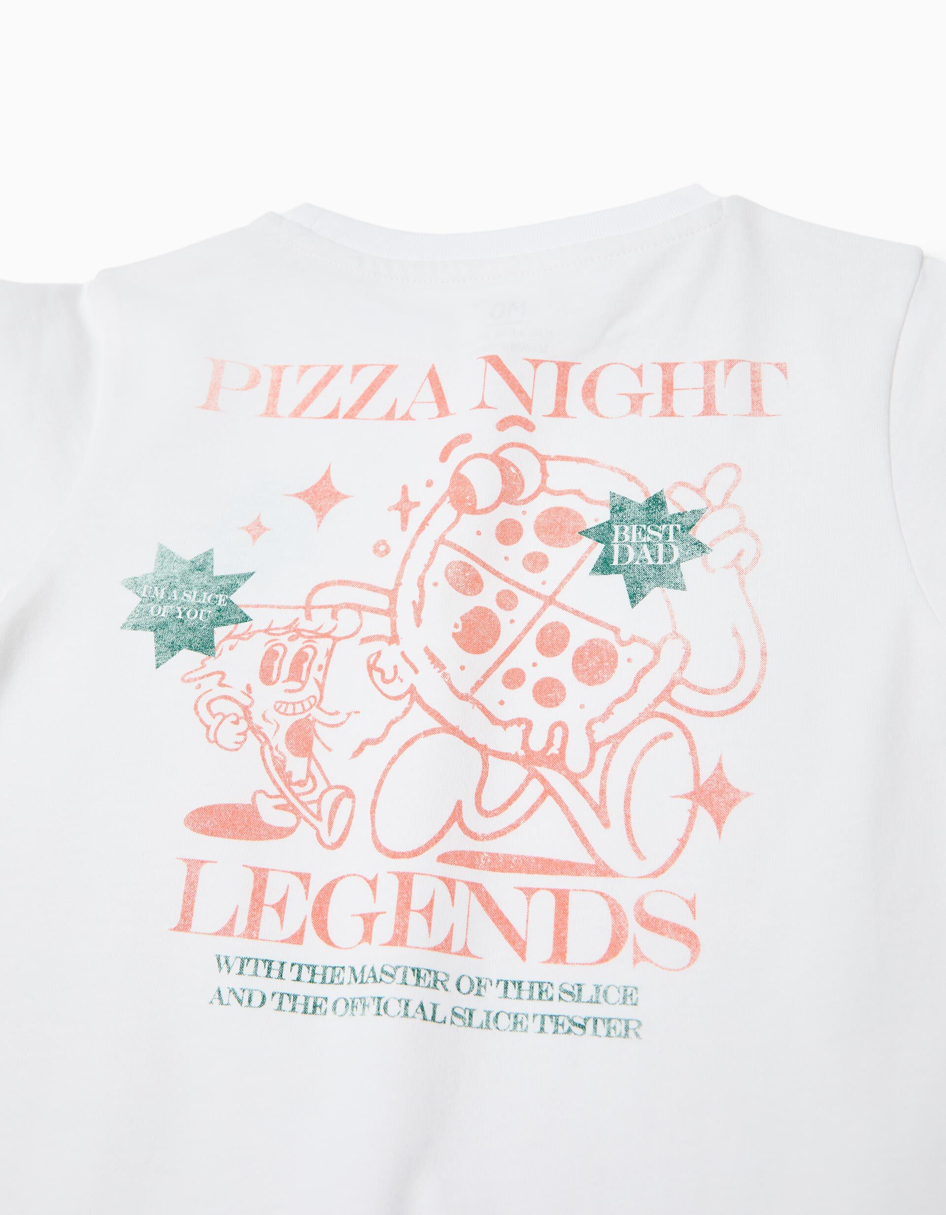 Comprar Online T-shirt Dia do Pai, Menino, Branco