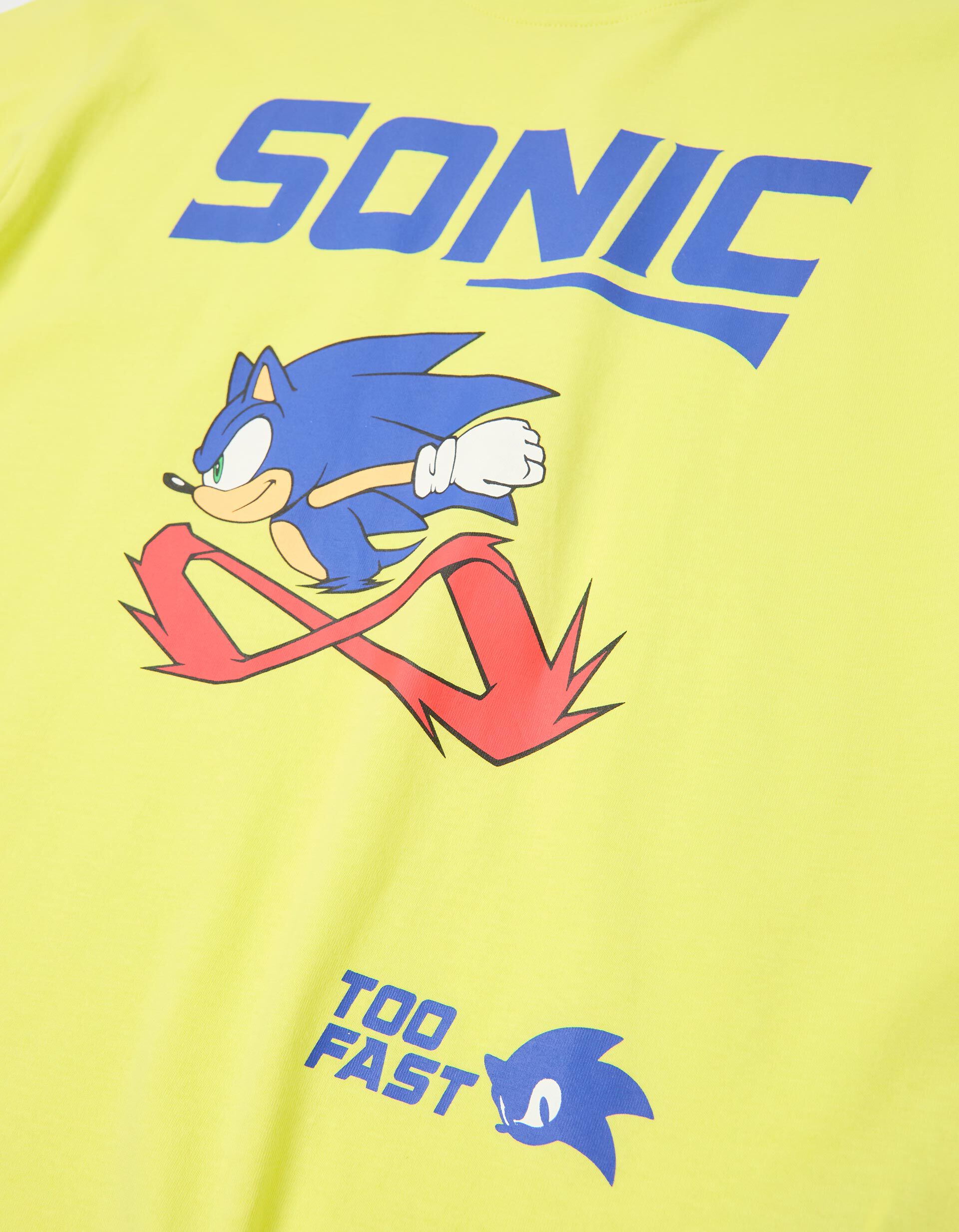 Comprar Online T-shirt 'Sonic', Menino, Verde Claro