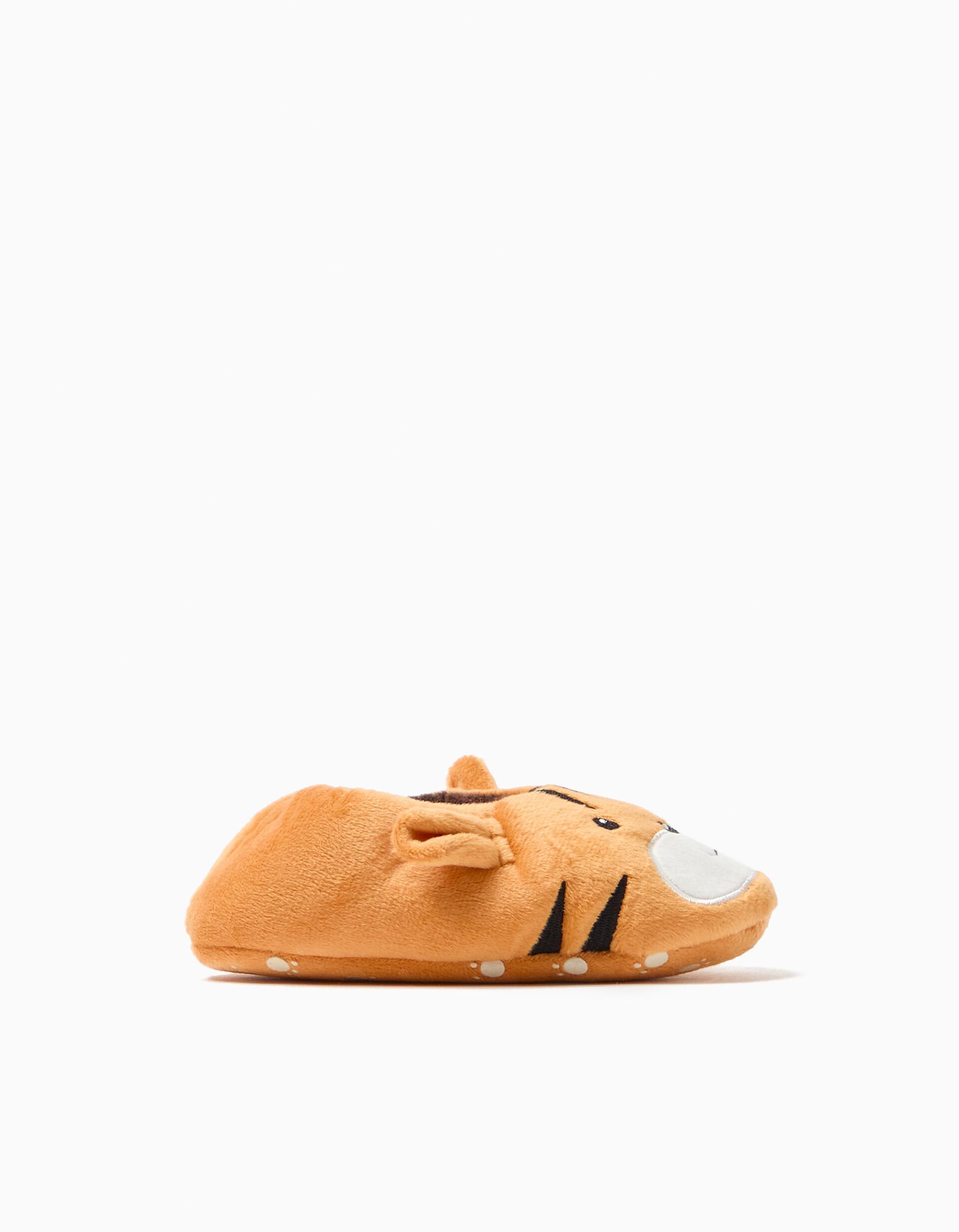 Comprar Online Pantufas Tigre, Crian&ccedil;a, Laranja