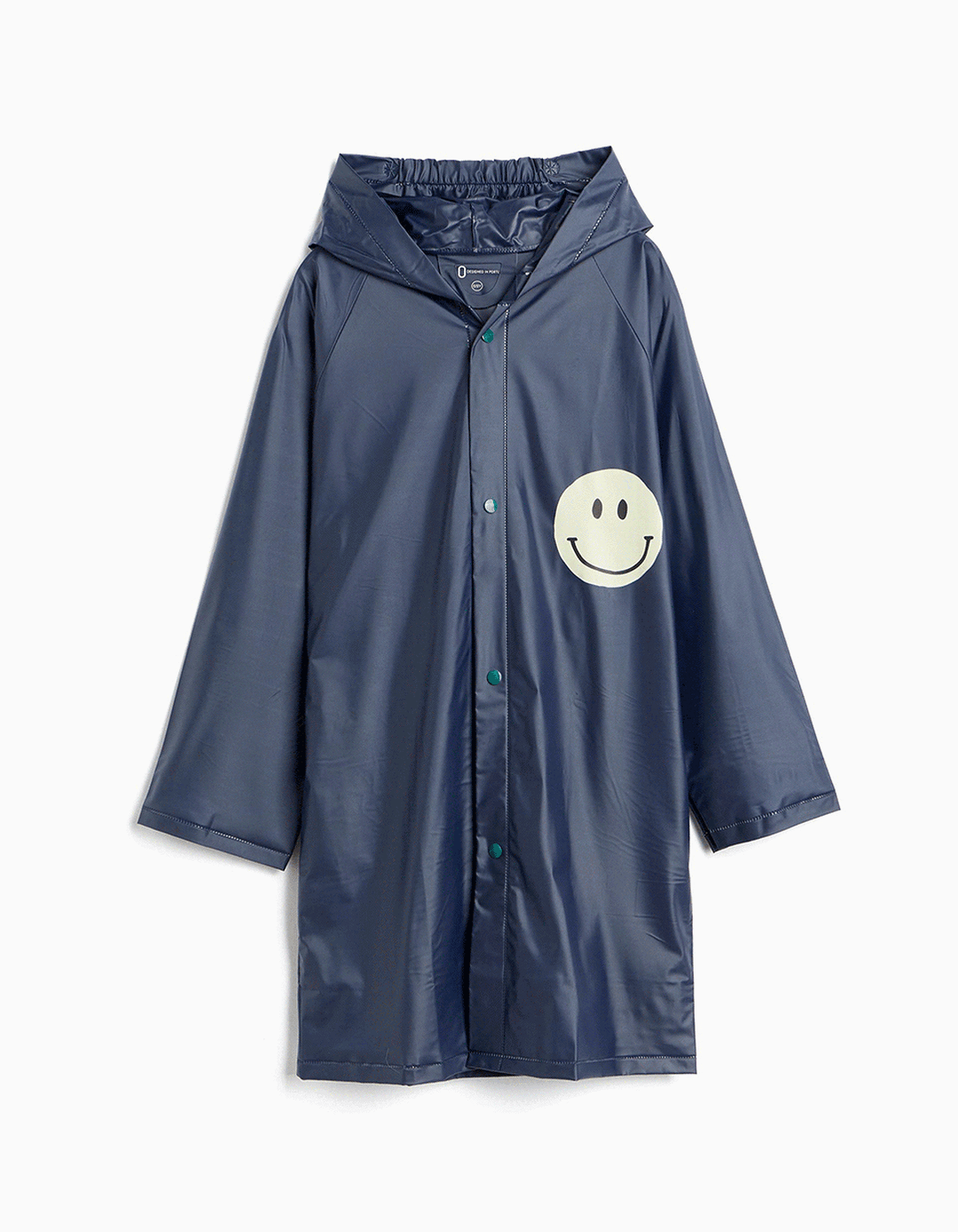 Capa De Chuva, Menino, Azul Escuro