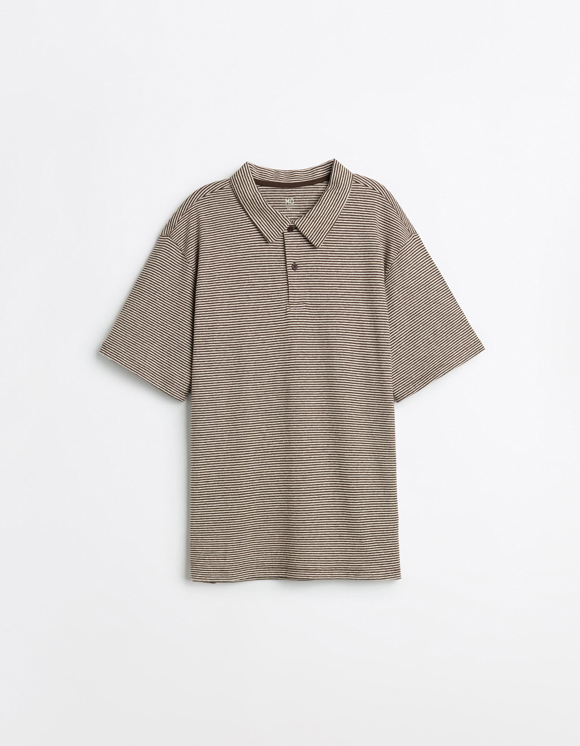 Comprar Online Polo Jersey, Homem, Castanho Escuro