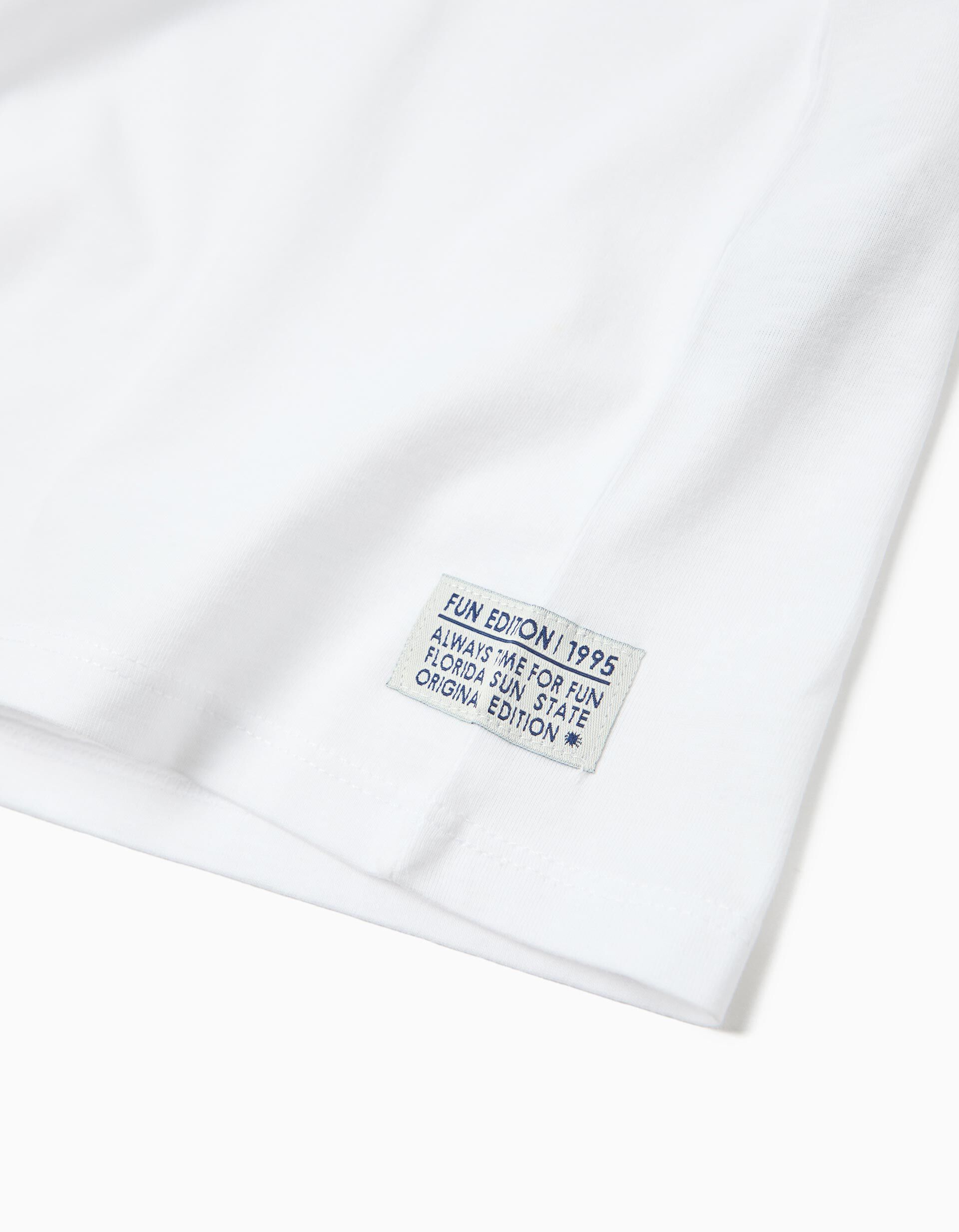 Comprar Online T-shirt Estampada, Menino, Branco