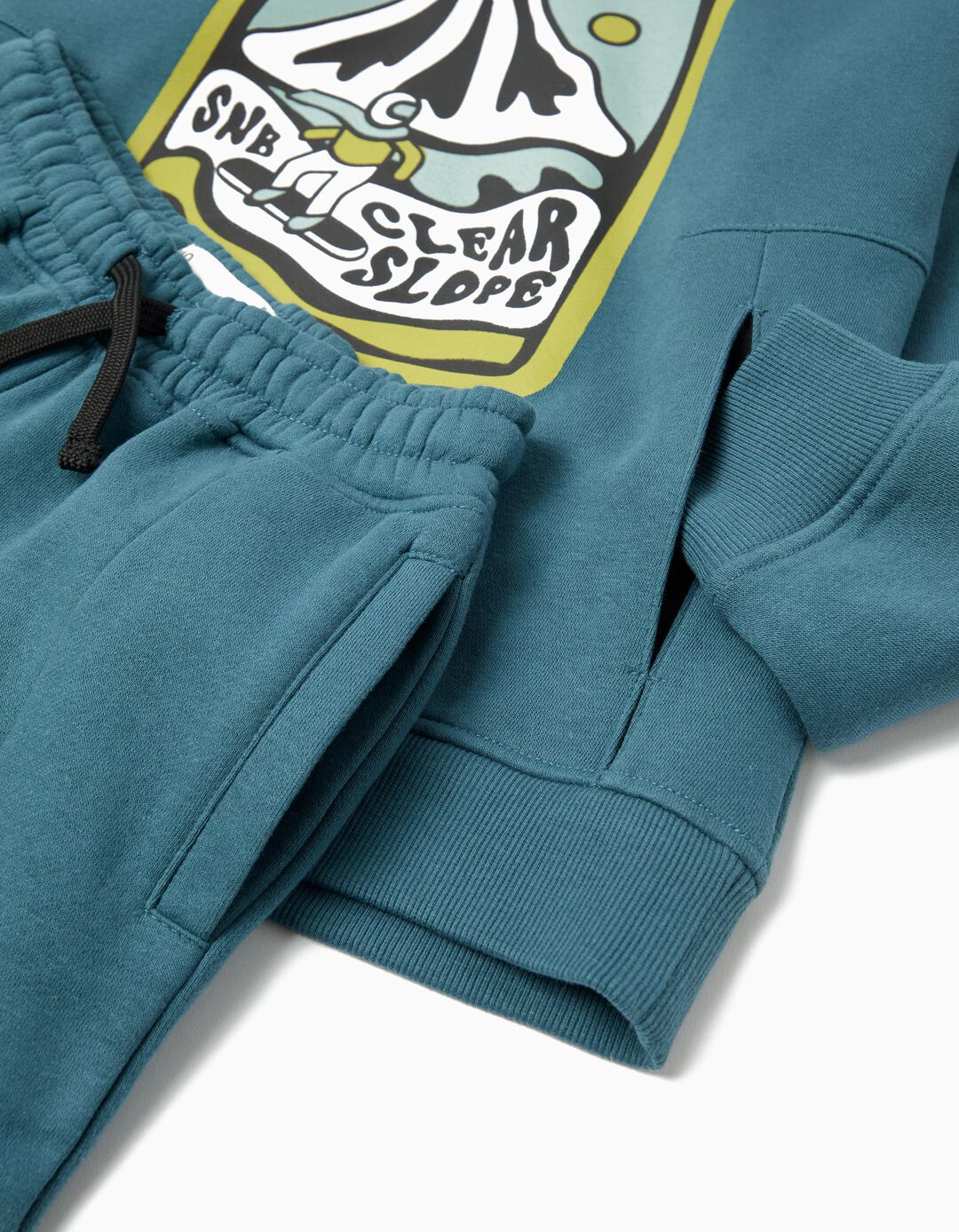 Conjunto de Jogging, Menino, Azul