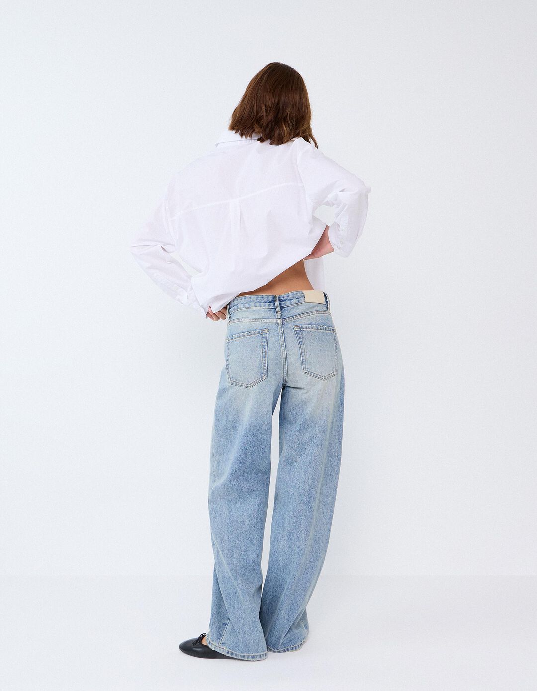 Cal&ccedil;as De Ganga Wide Leg, Mulher, Azul Claro