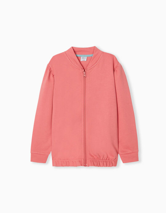 Fleece Jacket, Girls, Pink