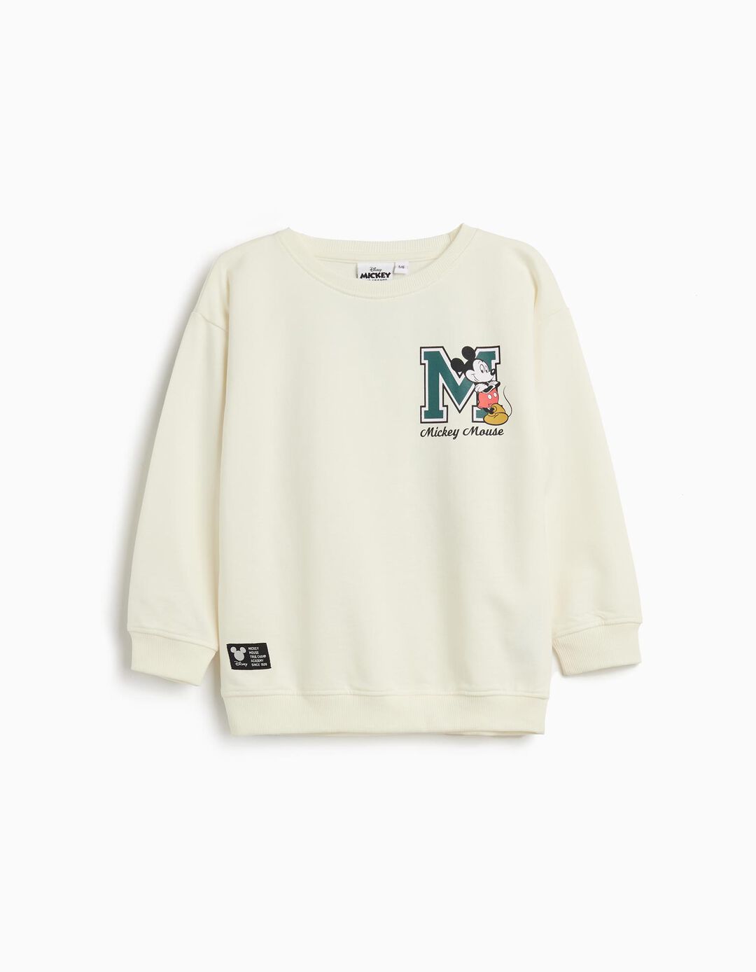 Sweatshirt 'Mickey Mouse' ©Disney, Menino, Branco