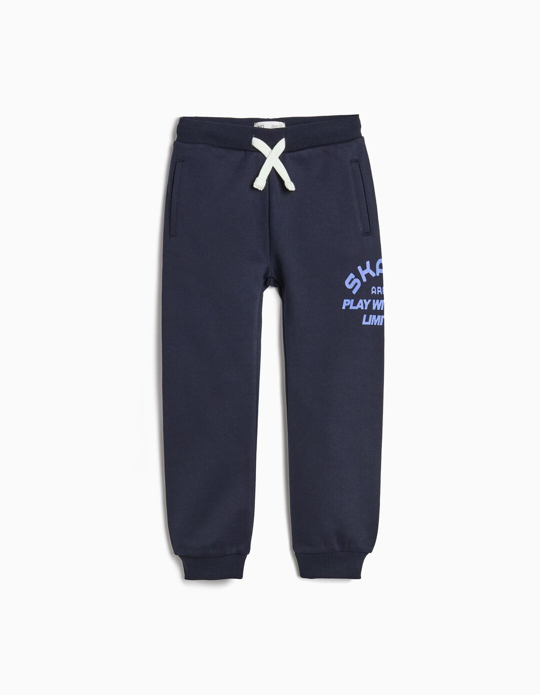 Cal&ccedil;as Jogging, Menino, Azul Escuro