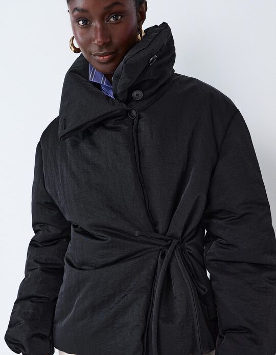Comprar Online Anoraque Curto, Mulher, Preto