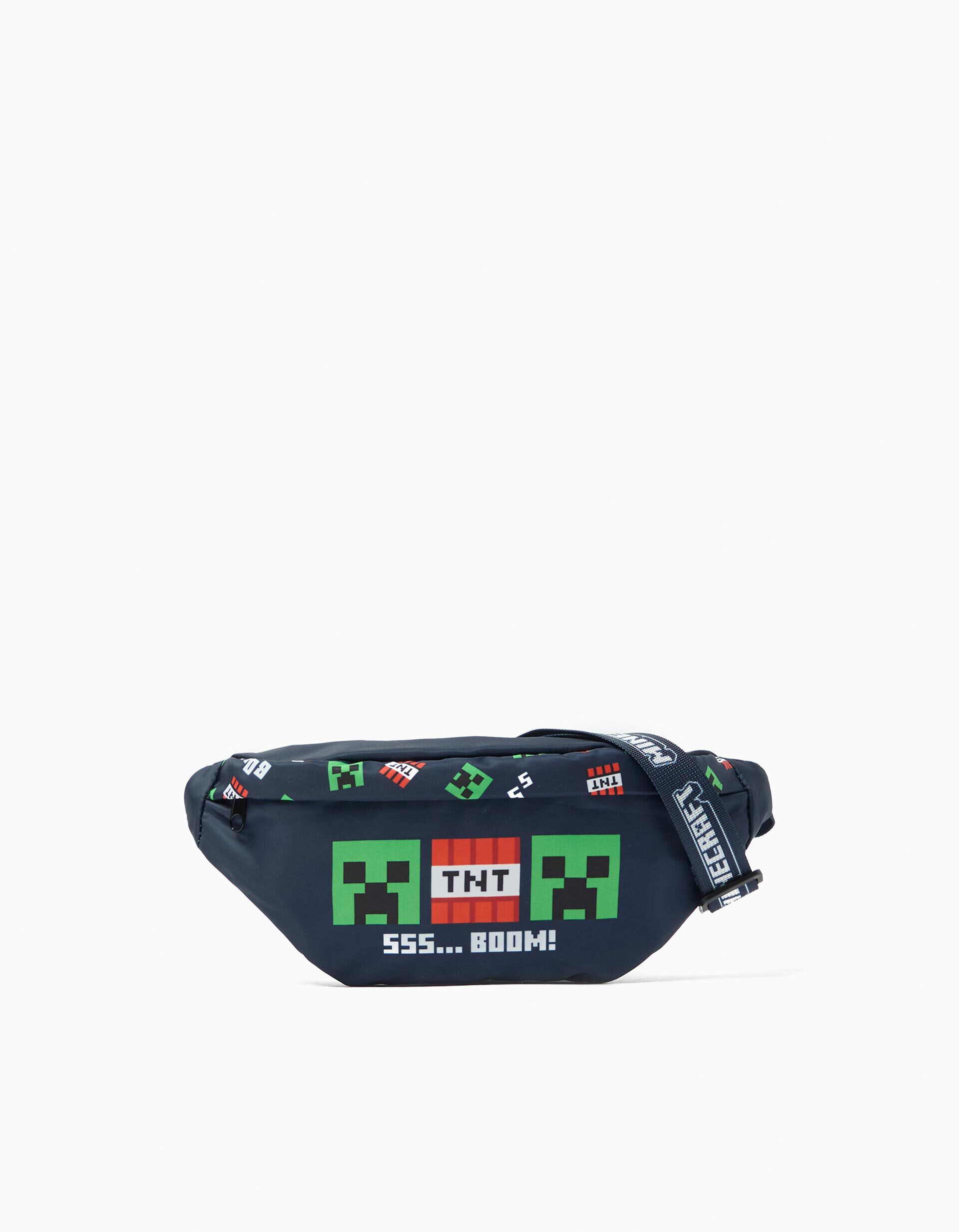 Comprar Online Bolsa de Cintura 'Minecraft', Menino, Azul Escuro