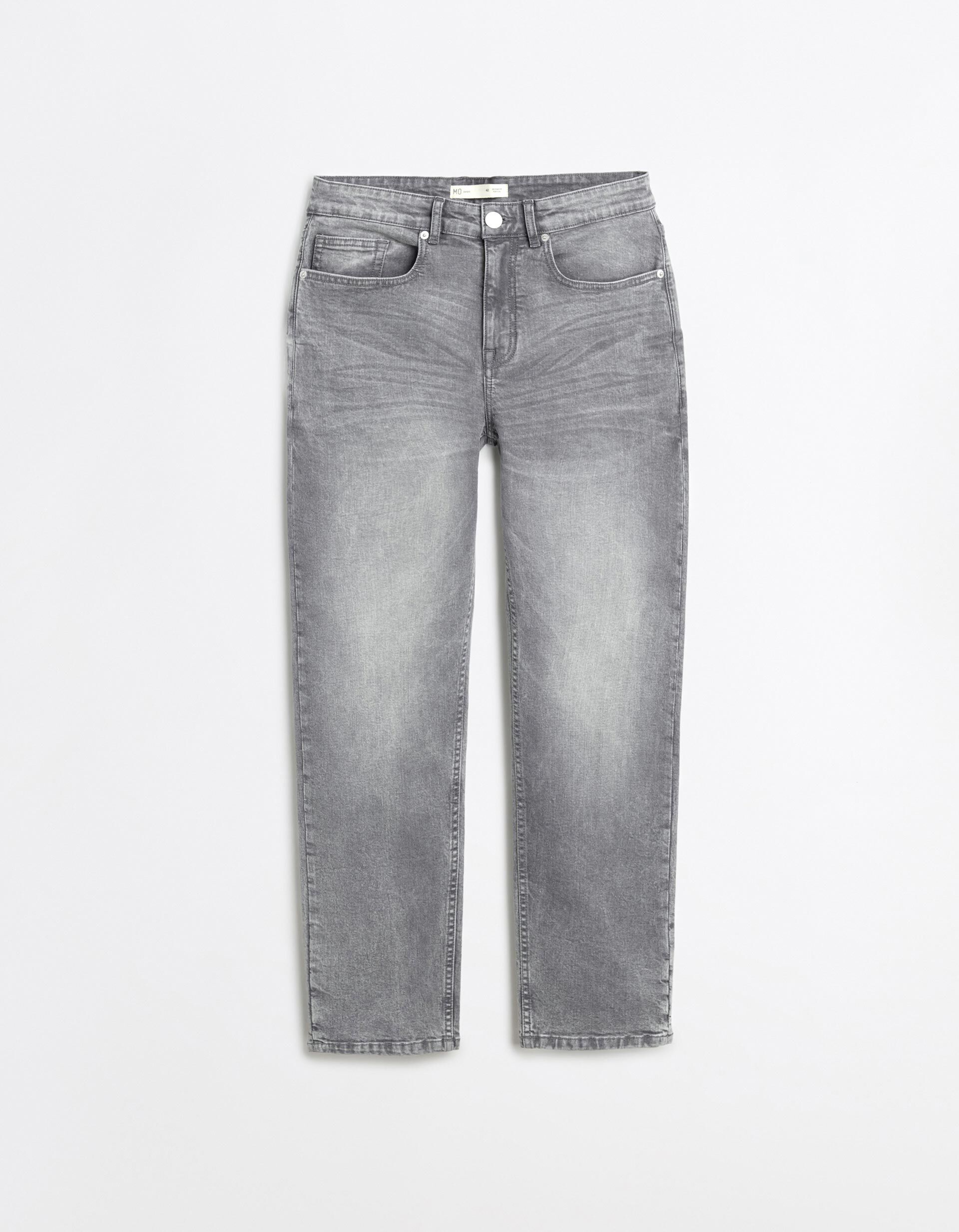 Comprar Online Cal&ccedil;as de Ganga 'Tapered Fit', Homem, Cinzento