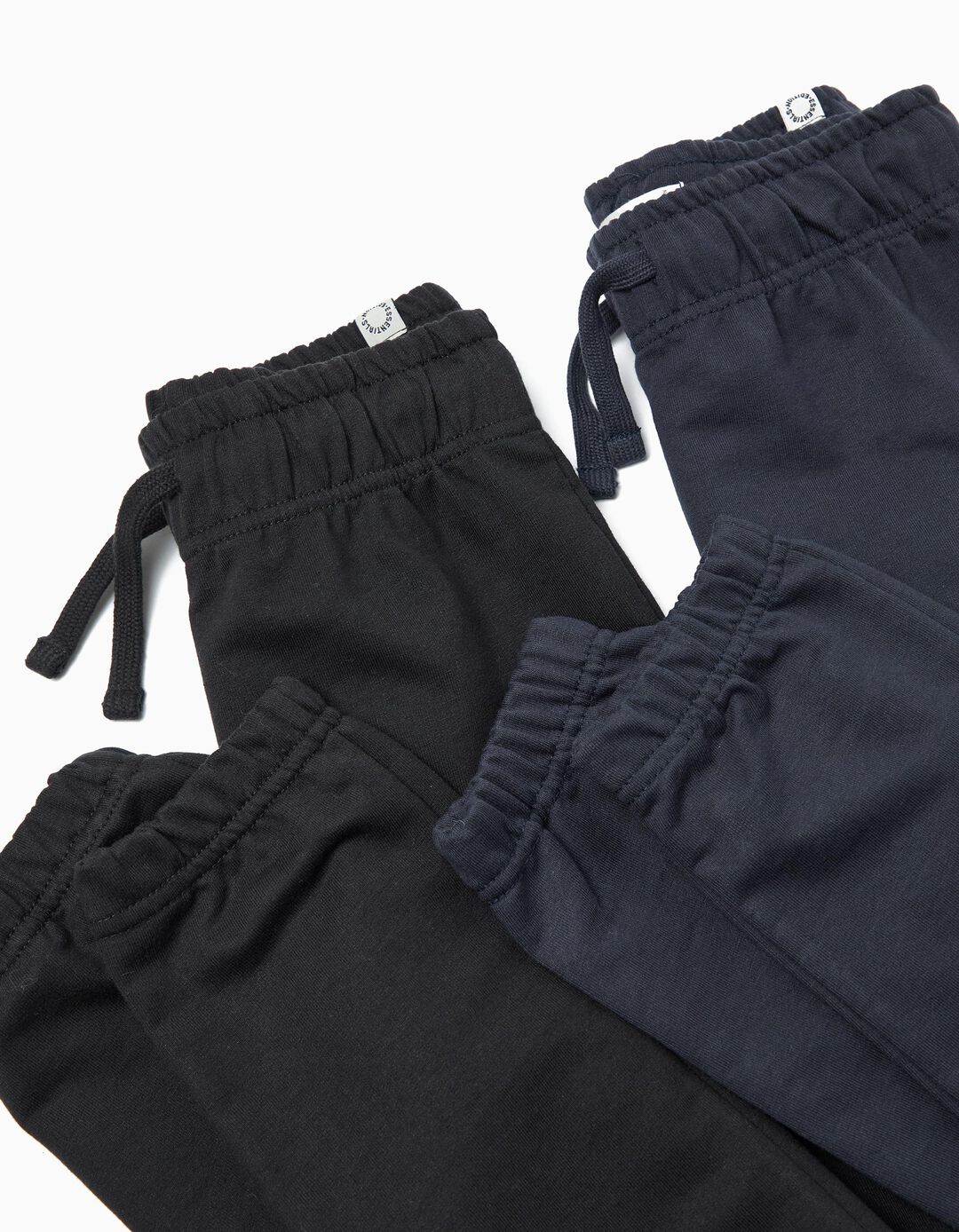 Pack 2 Joggers de Felpa, Menino, Preto