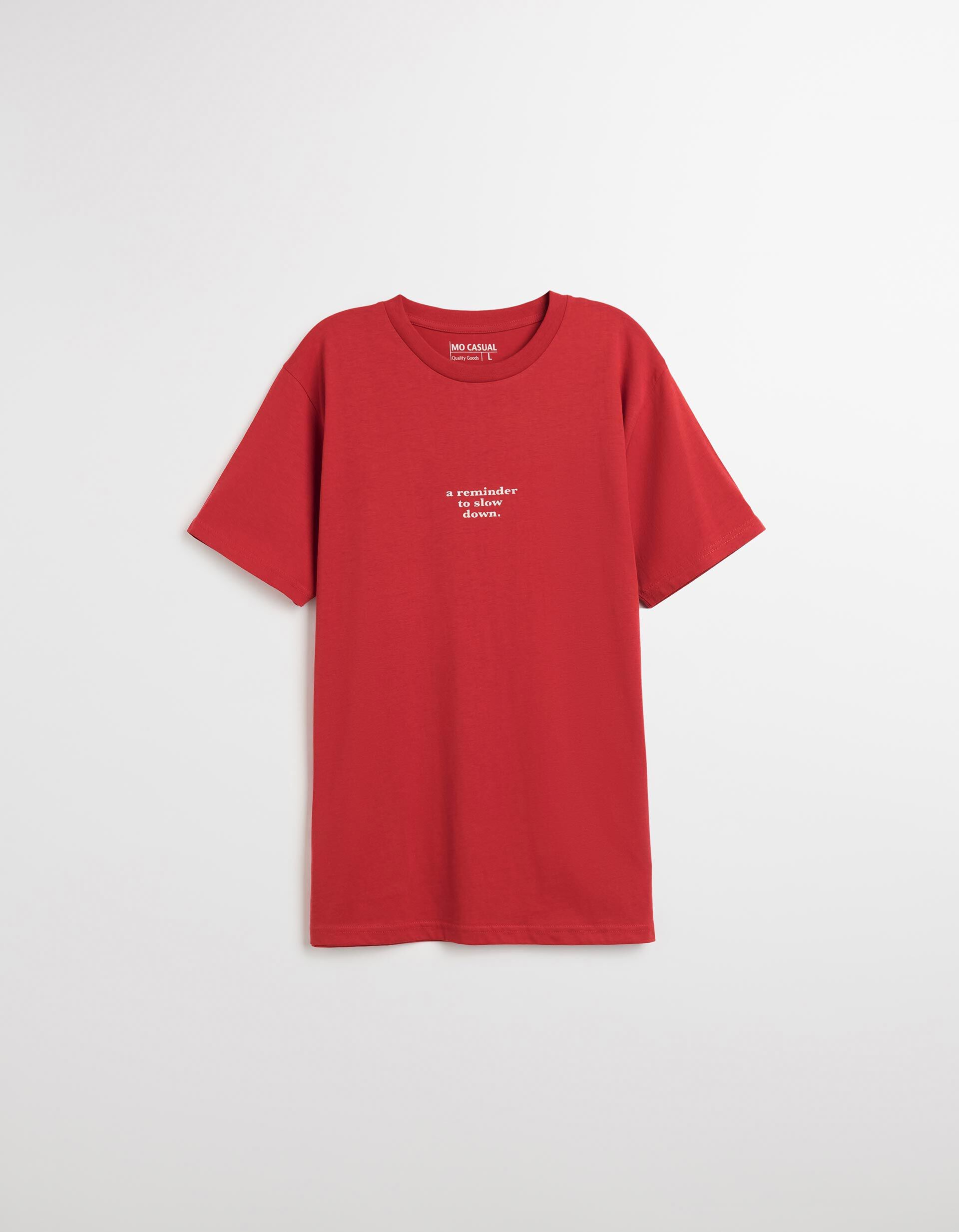 Comprar Online T-shirt Print, Homem, Vermelho