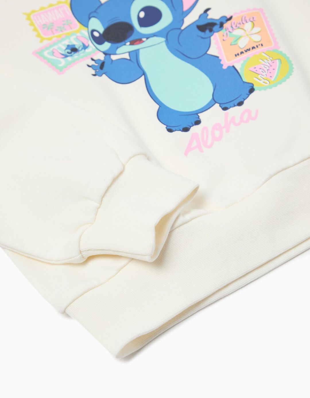 Sweatshirt 'Stitch' &copy;Disney, Menina, Branco