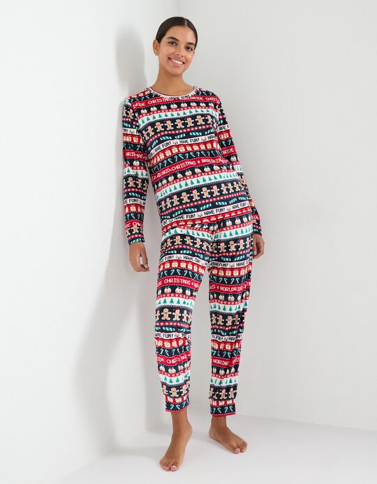 Comprar Online Pijama Polar de Natal, Mulher, Multicor