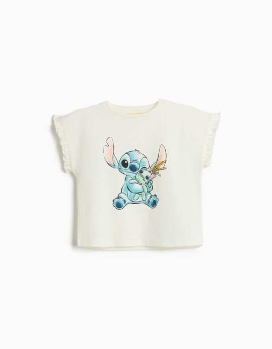 Comprar Online T-shirt  'Stitch' &copy;Disney, Menina, Branco