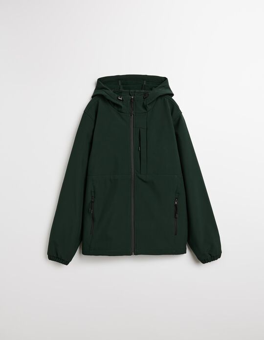 Comprar Online Parka com Capuz, Homem, Verde 