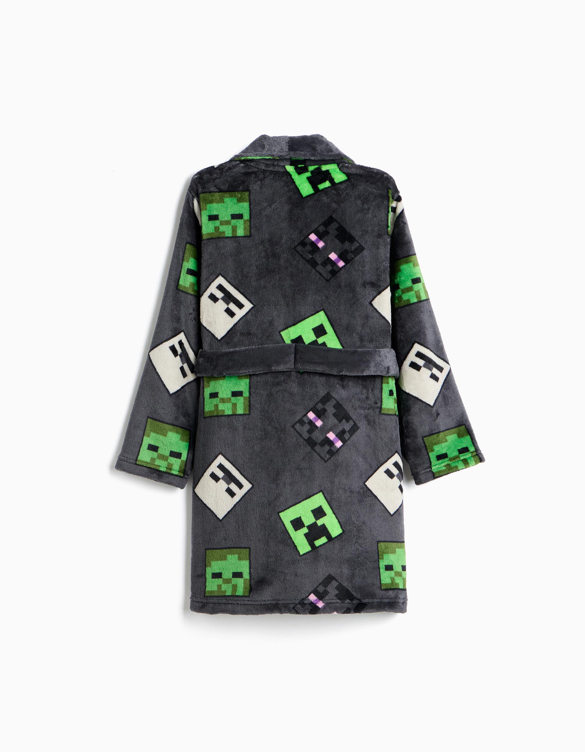 Comprar Online Robe 'Minecraft', Menino, Cinzento Escuro