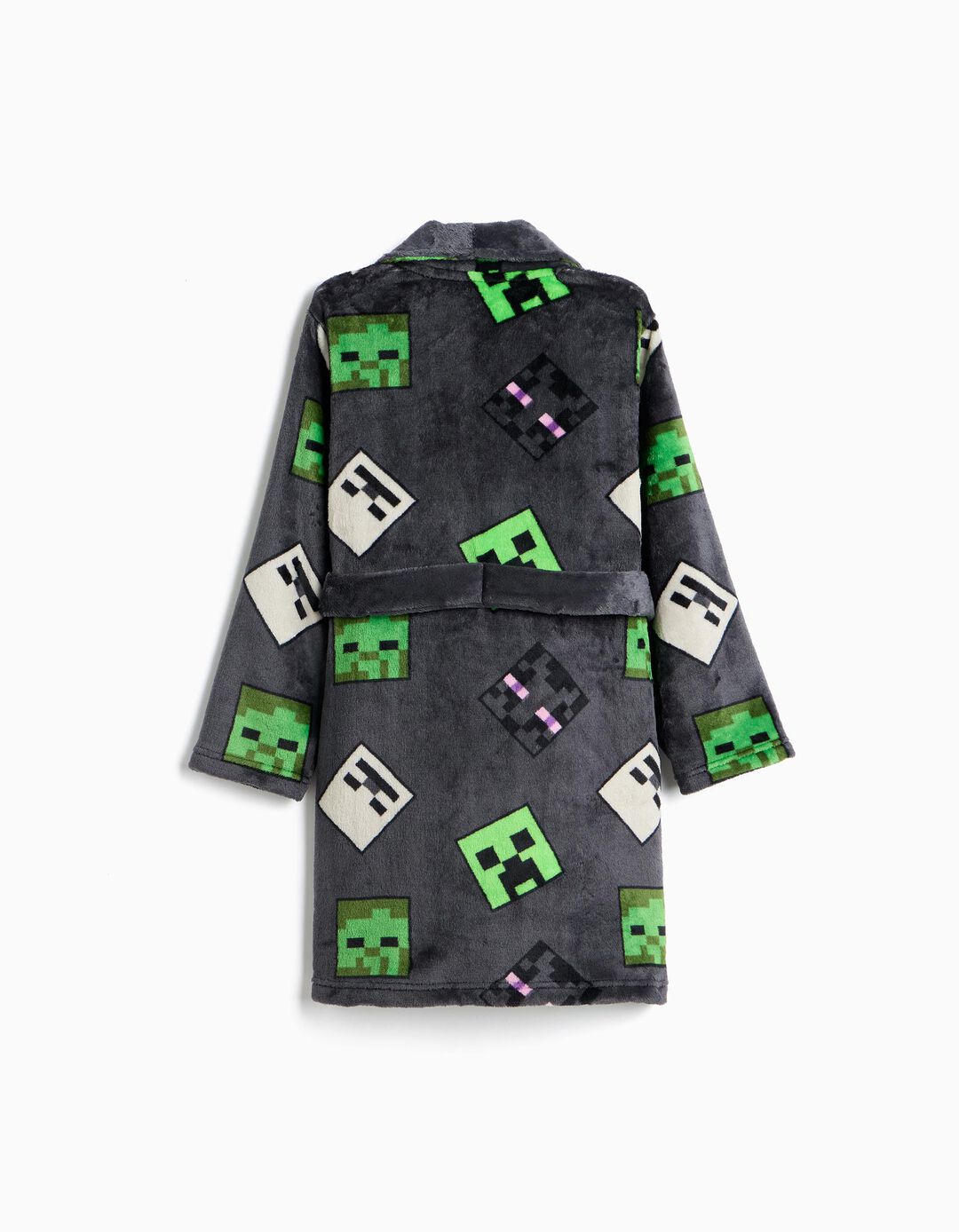 Robe 'Minecraft', Menino, Cinzento Escuro